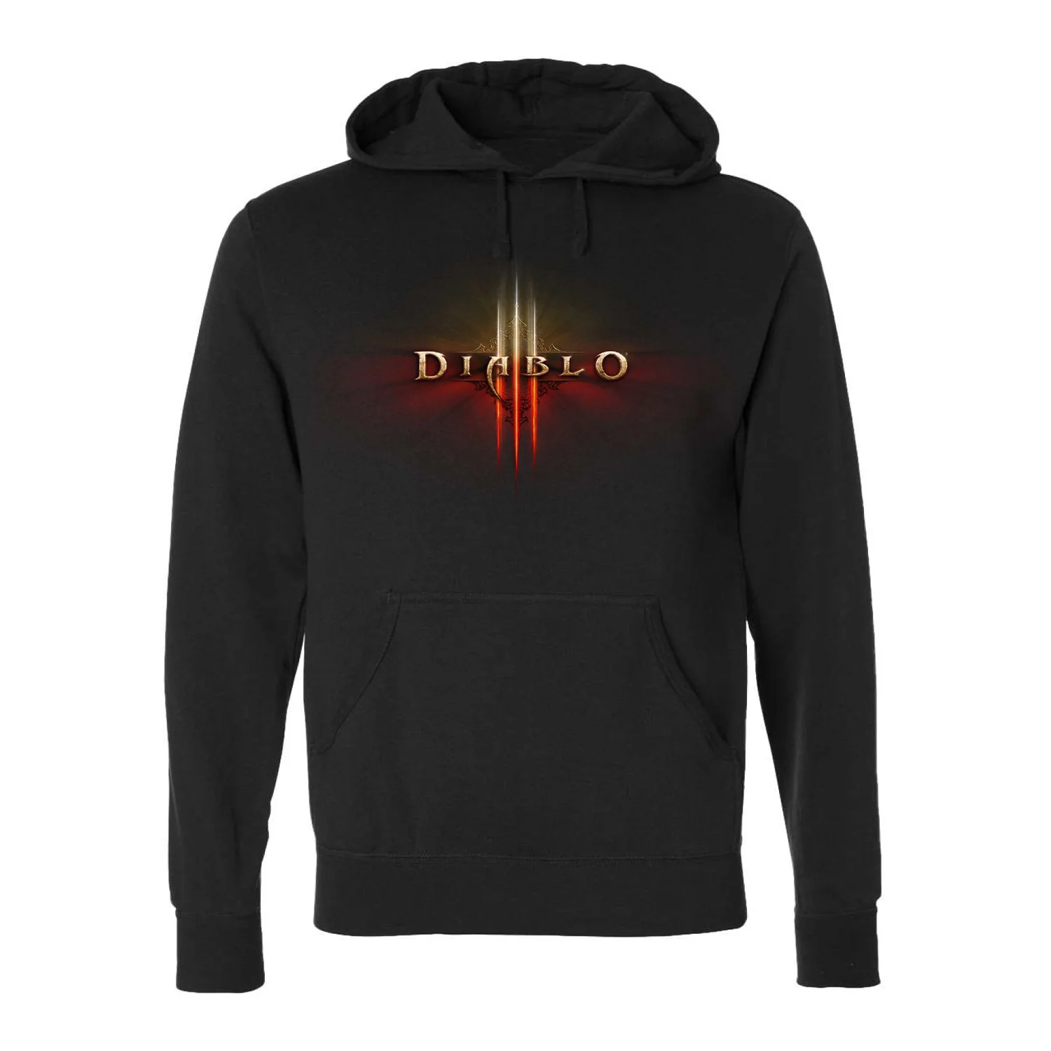 Diablo III Logo Black Hoodie