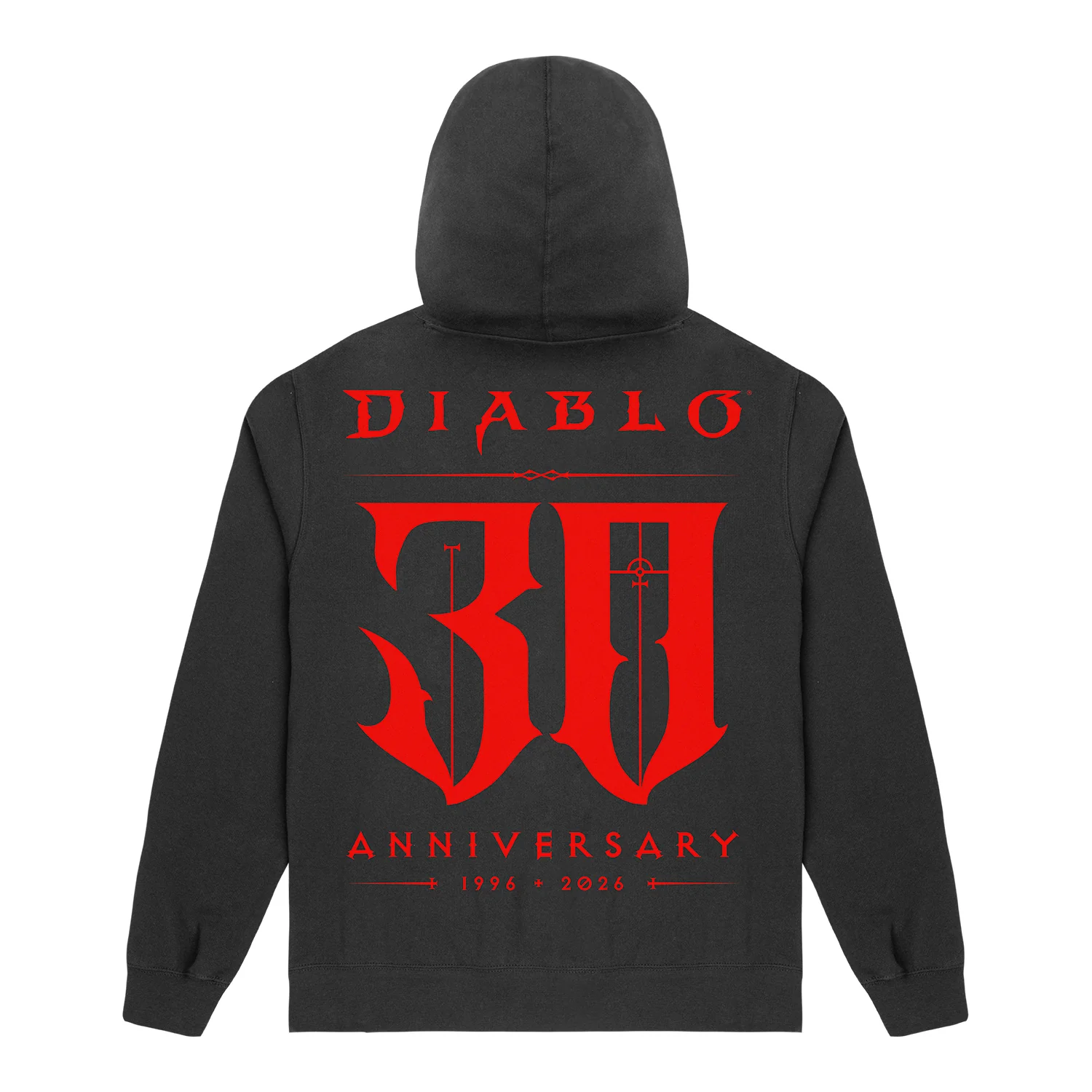 Diablo 30th Anniversary Black Pullover Hoodie