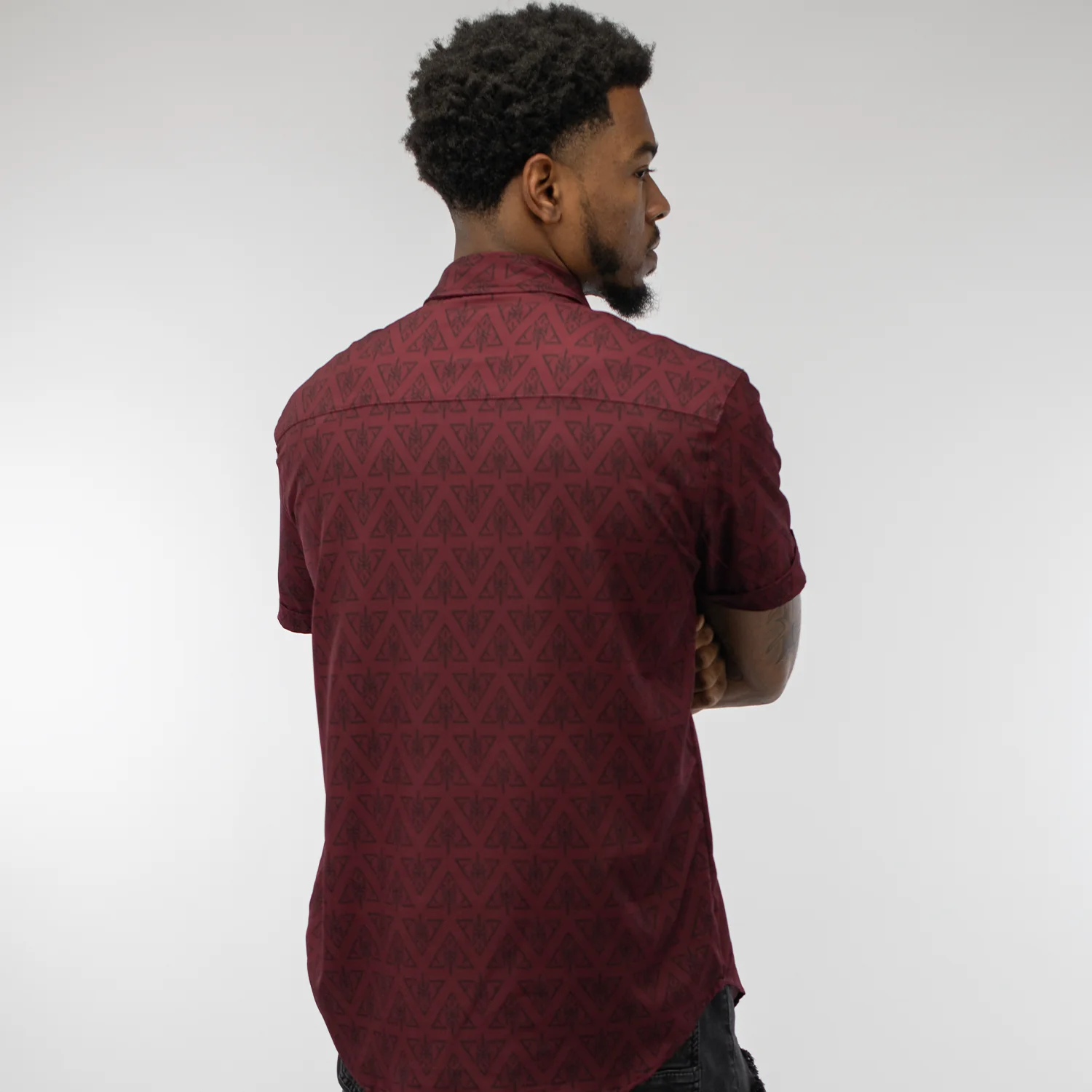 Diablo Red Button-Up Shirt - Image 3