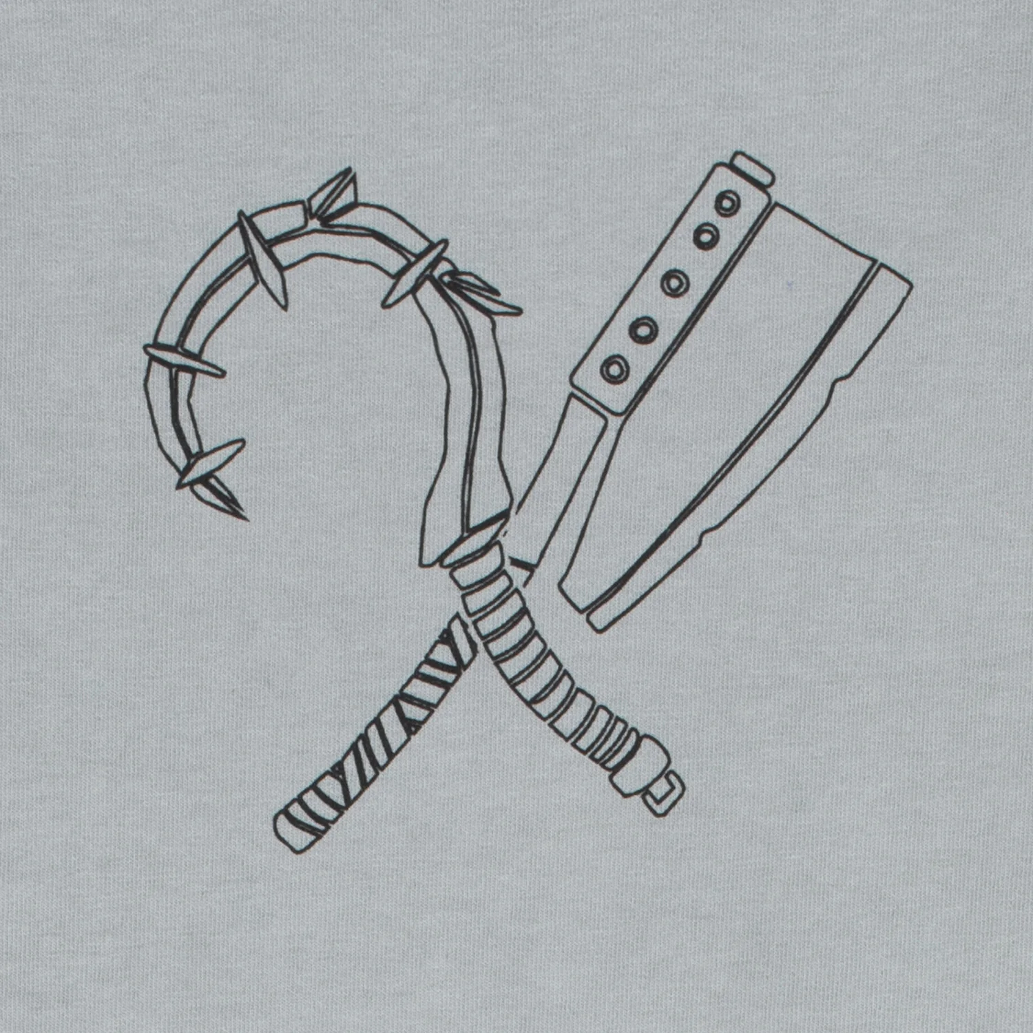 Diablo Butcher Sketch Grey T-Shirt - Image 4
