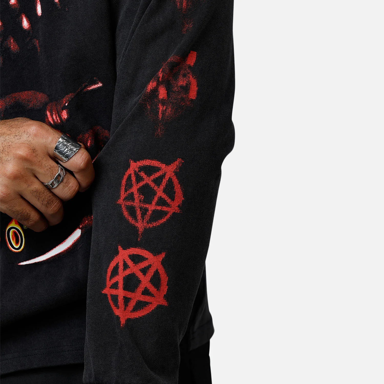 Diablo II Evil Has Survived Long Sleeve Black T-Shirt - Image 3