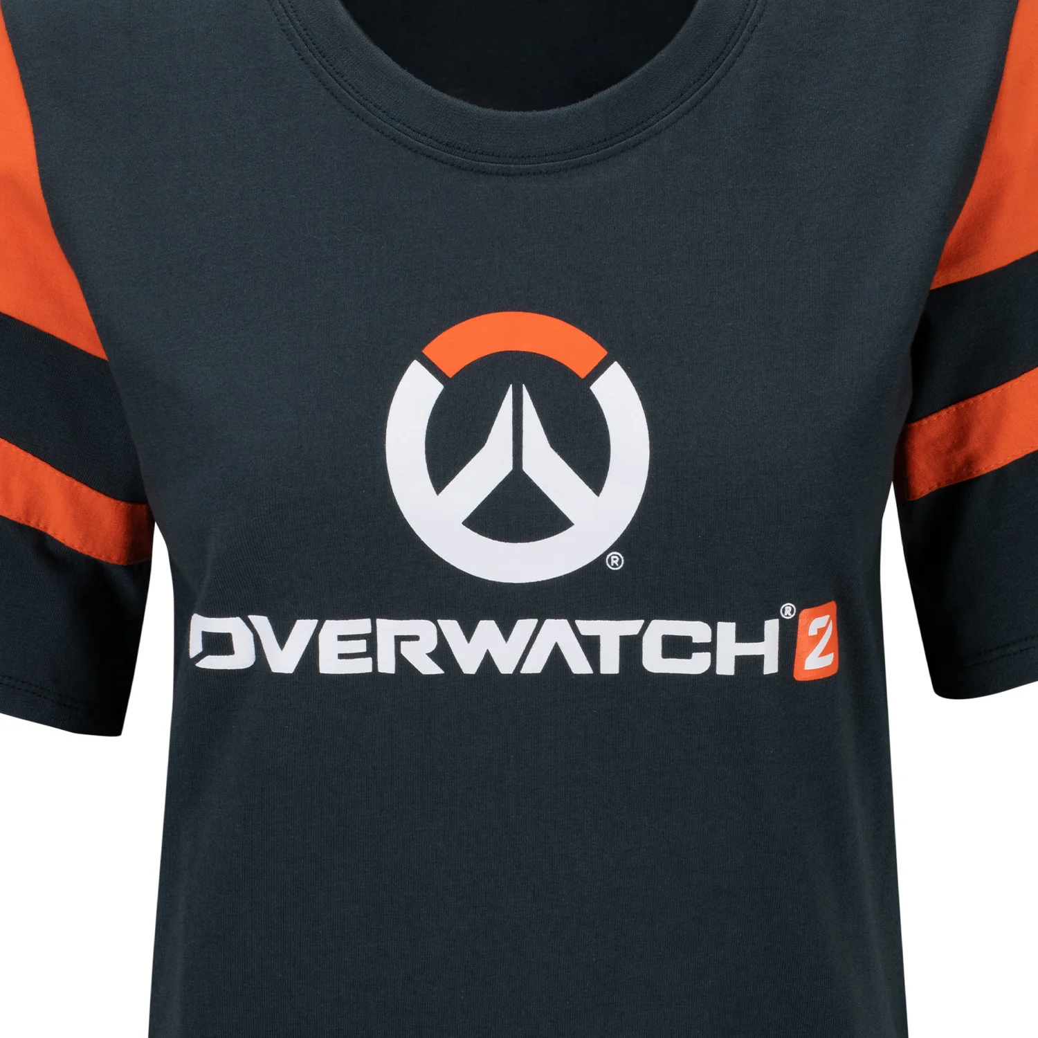 Overwatch 2 Logo Women's Charcoal T-Shirt - Image 2
