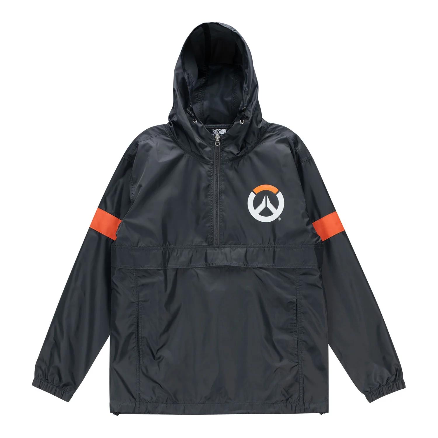 Overwatch Grey Half-Zip Windbreaker Jacket