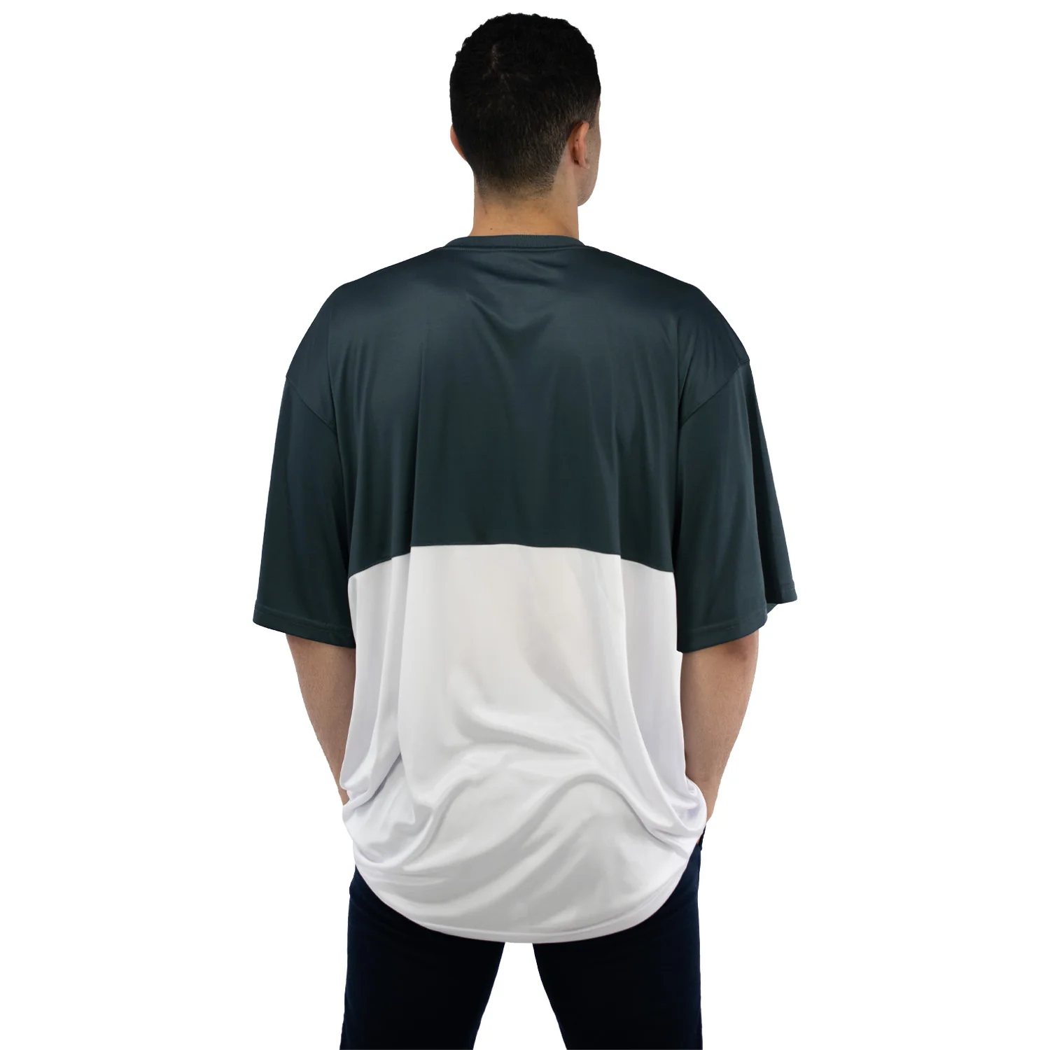 Overwatch 2 Logo White Colorblock T-Shirt - Image 5