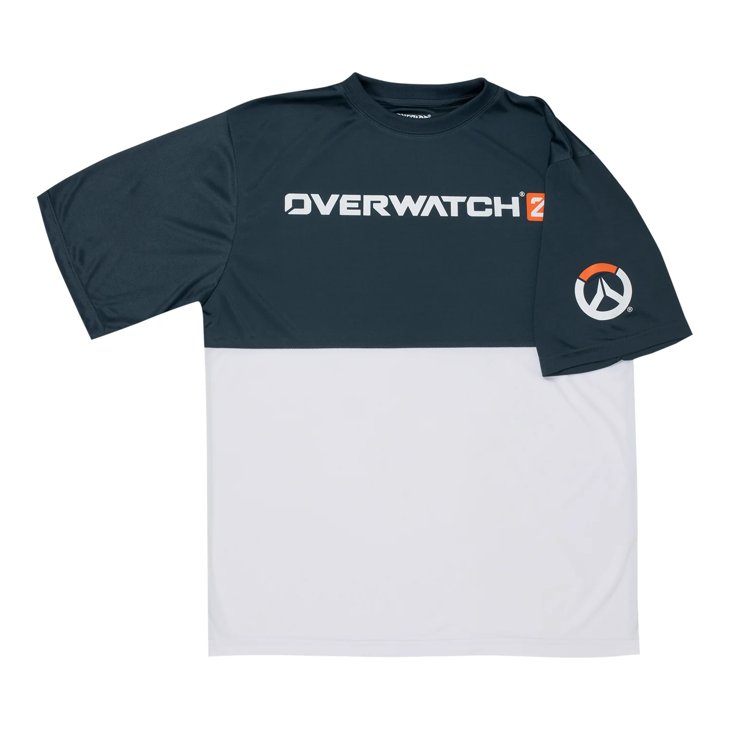 Overwatch 2 Logo White Colorblock T-Shirt - Image 7