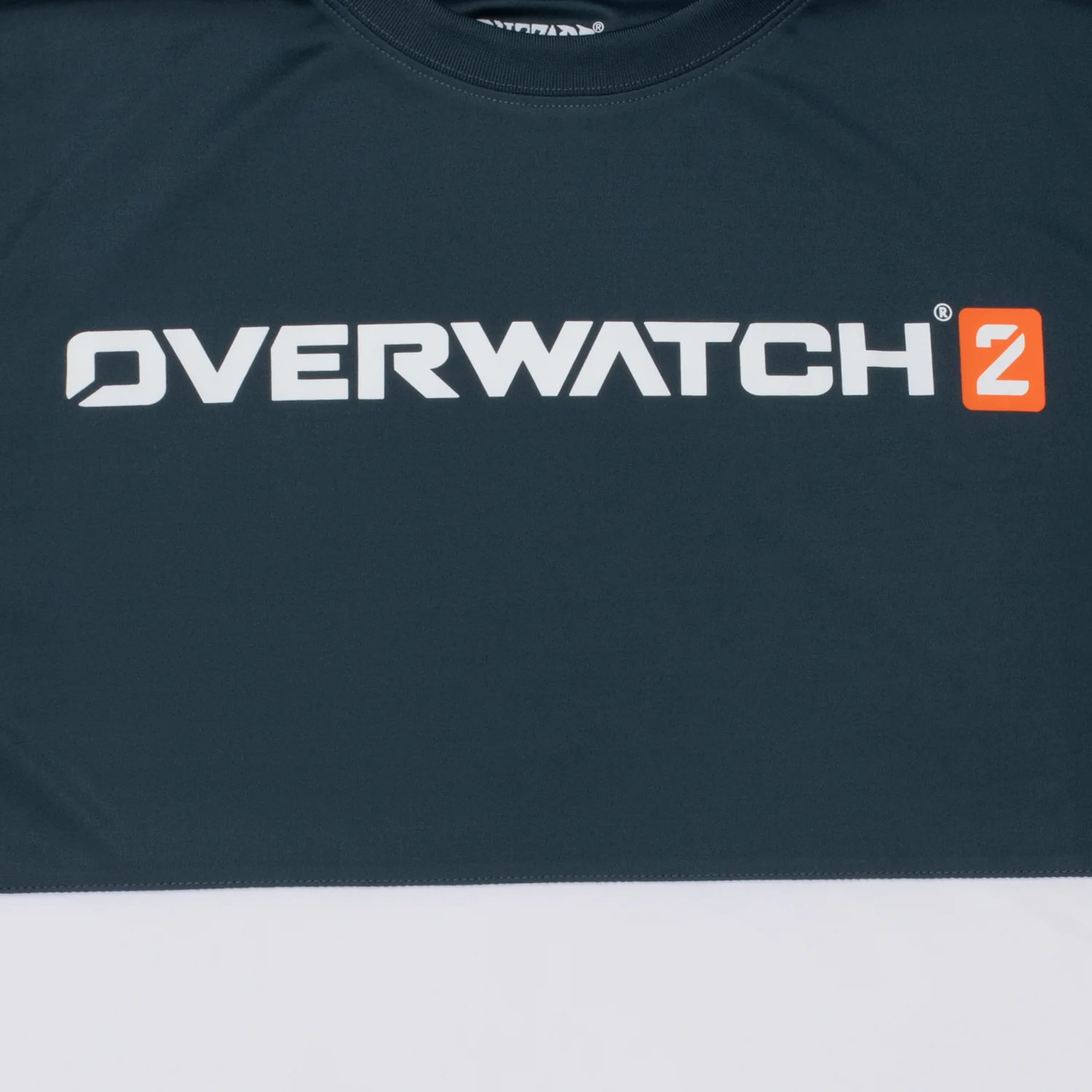 Overwatch 2 Logo White Colorblock T-Shirt - Image 8