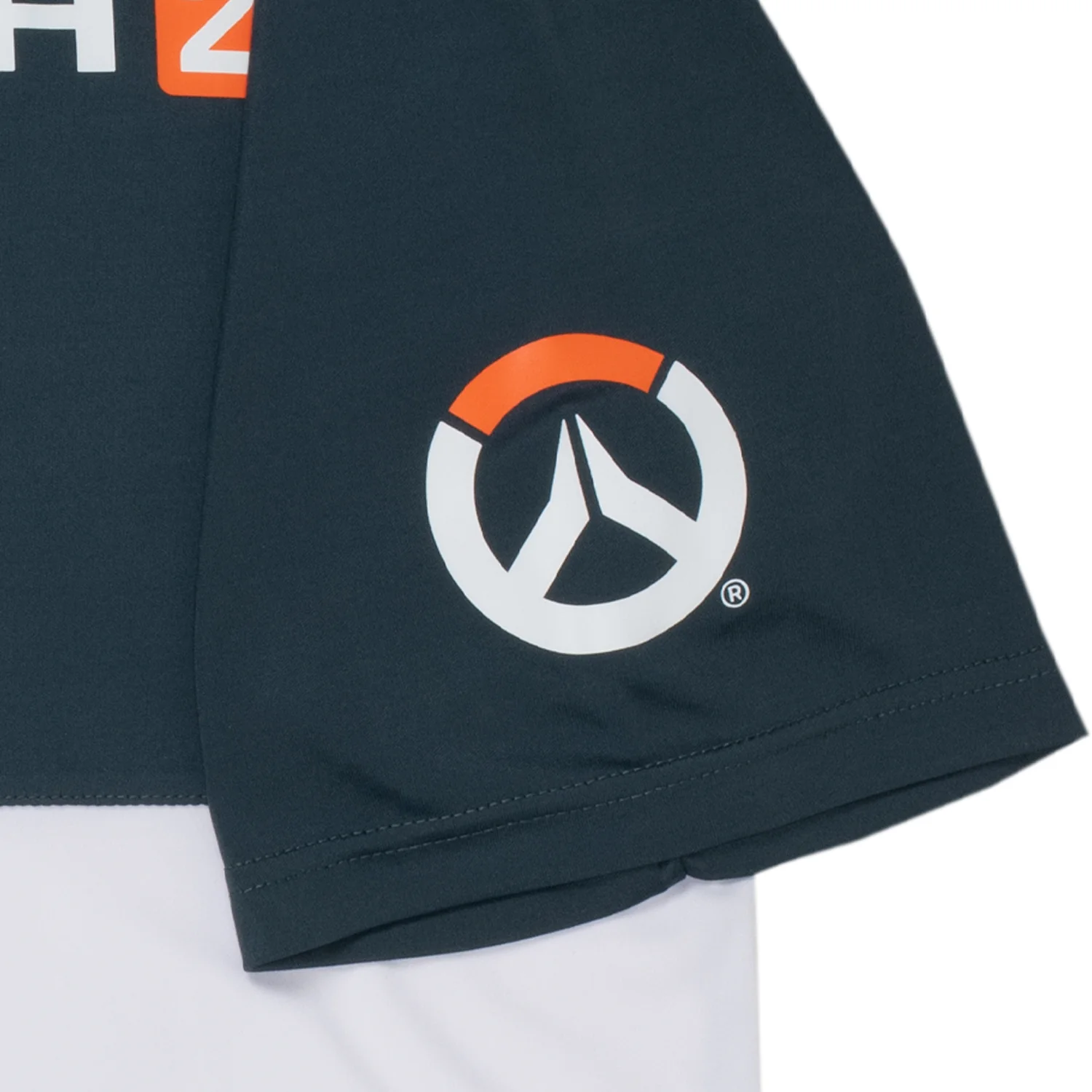 Overwatch 2 Logo White Colorblock T-Shirt - Image 9