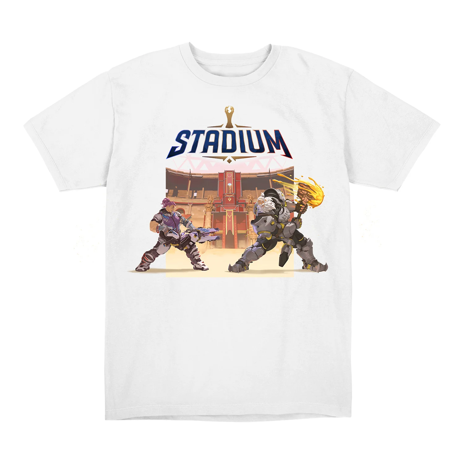 Overwatch 2 Stadium Zarya vs Reinhardt T-Shirt