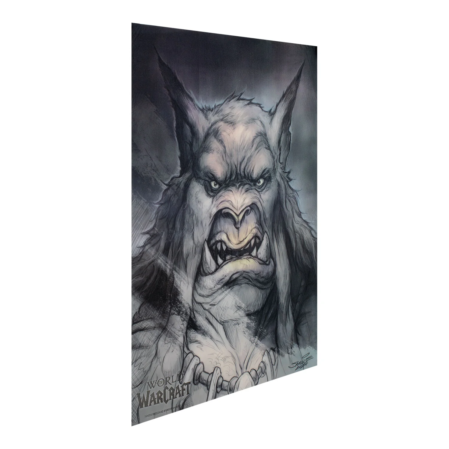 World of Warcraft How to Draw Sketch 11x14" Lenticular Poster - Image 4