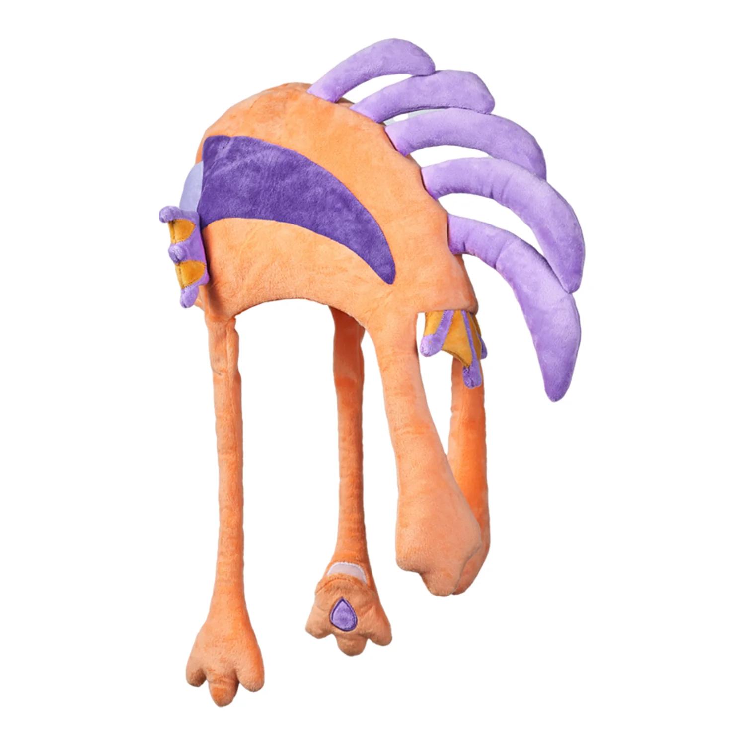 World of Warcraft Orange Murloc Plush Hat - Image 6
