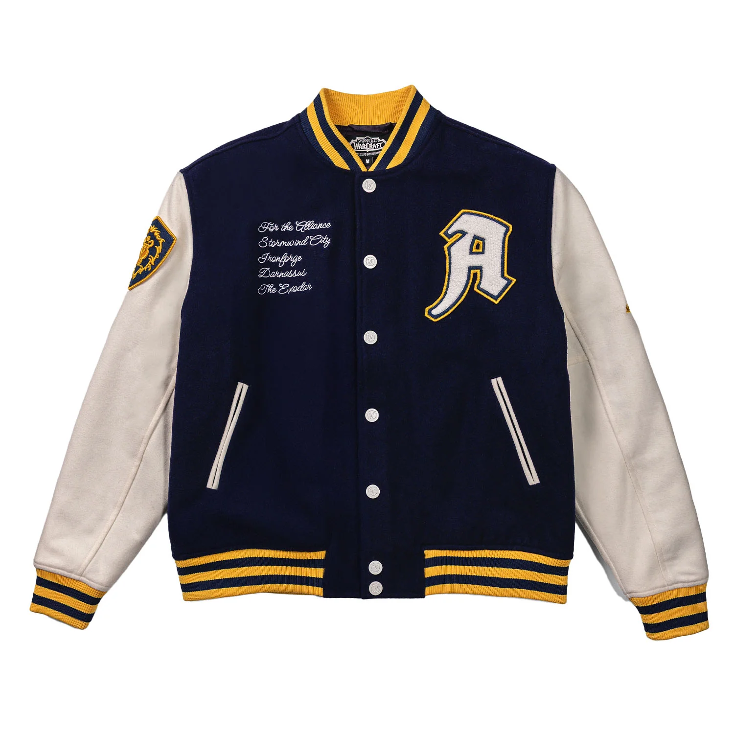 World of Warcraft Alliance Varsity Jacket - Image 2