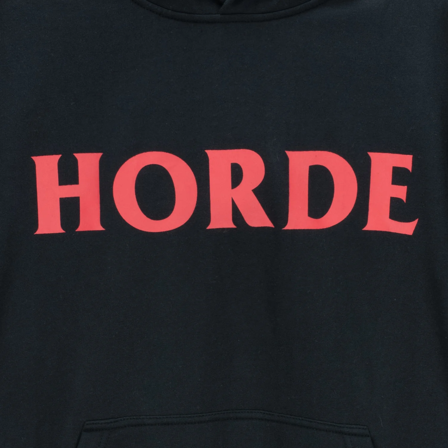 World of Warcraft Horde Strength Black Pullover Hoodie - Image 4