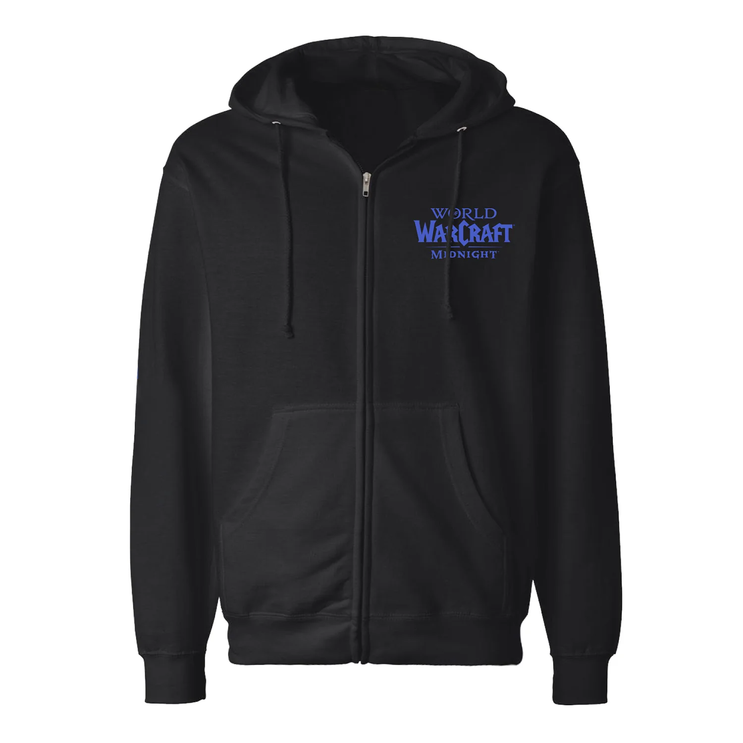World of Warcraft: Midnight Dark Heart Black Zip-Up Hoodie - Image 2