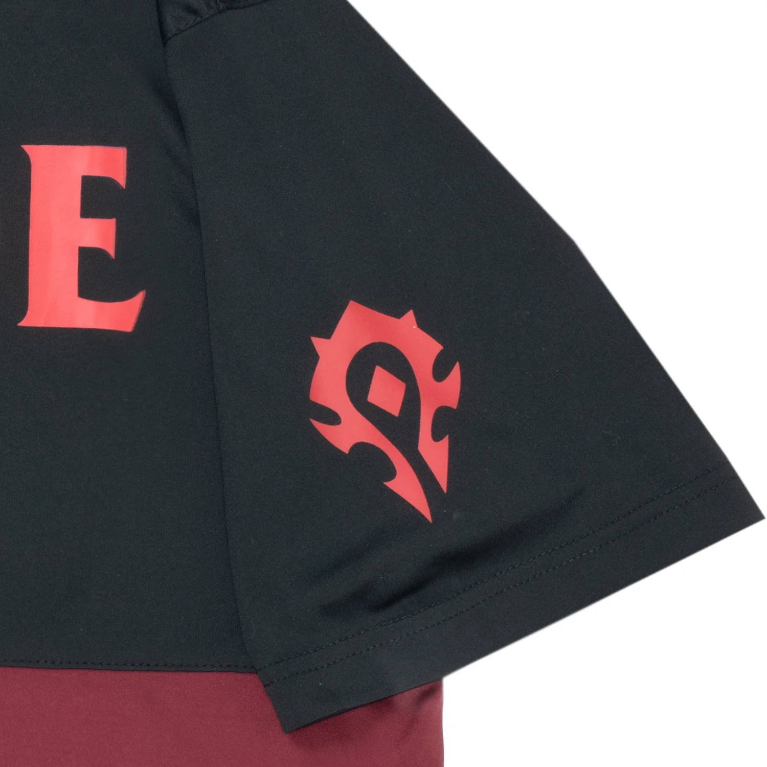 World of Warcraft Horde Red Colorblock T-Shirt - Image 5