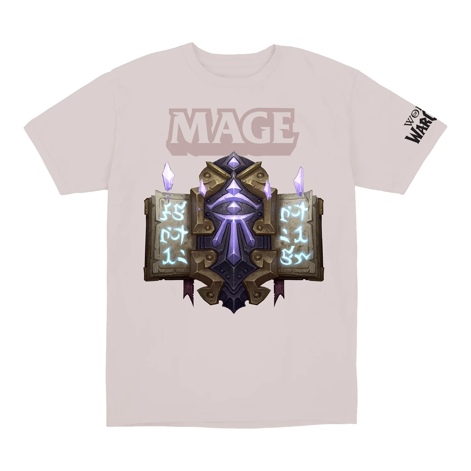 World of Warcraft Mage Crest Grey T-Shirt