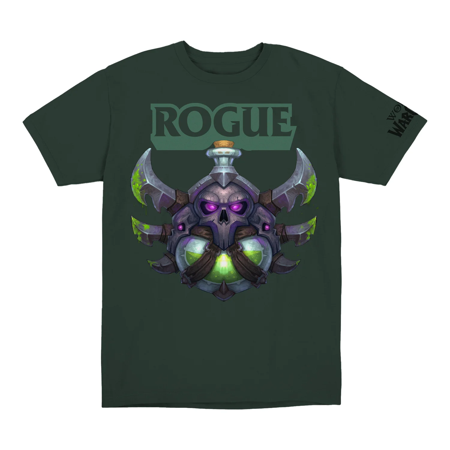 World of Warcraft Rogue Crest Green T-Shirt